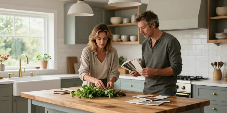 cuisine style campagne moderne