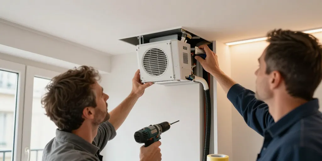 installer une vmc dans un appartement sans comble