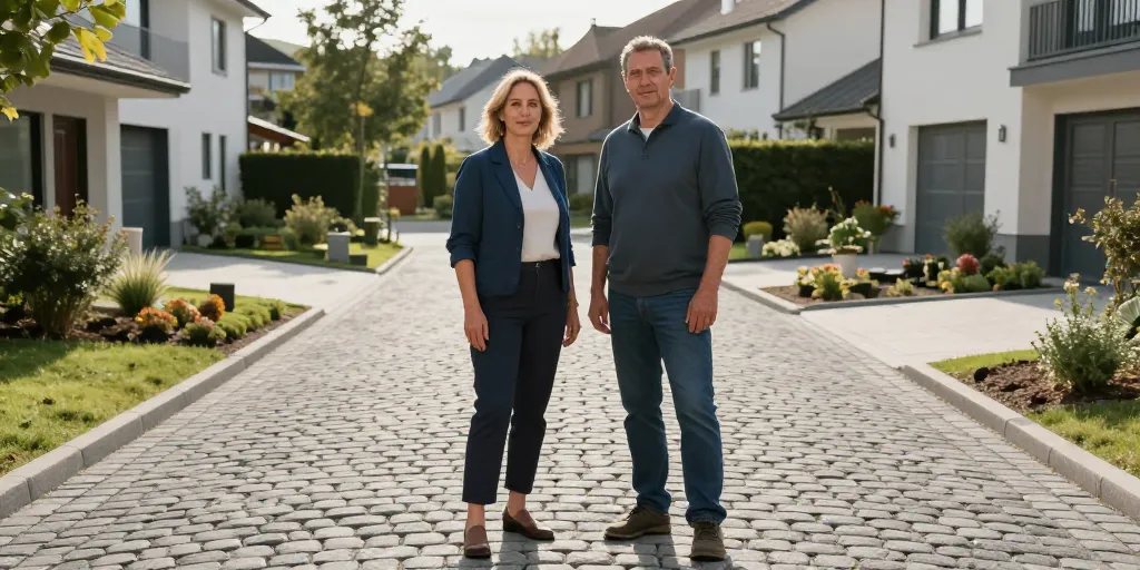 aménagement allée carrossable