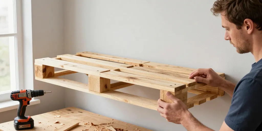 etagere palette recup