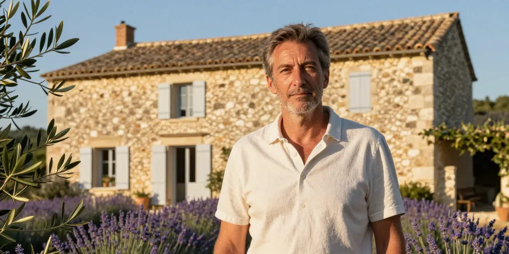 maison eygalieres michel drucker
